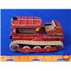 Image 2 : Tin Toy Crawler "KG" (Batt Op) (4"H x 4-1/2"W x 7"L) (SEE PICS!)