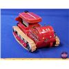 Image 3 : Tin Toy Crawler "KG" (Batt Op) (4"H x 4-1/2"W x 7"L) (SEE PICS!)