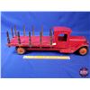 Image 5 : Structo Stake Truck (7"H x 6-1/4"W x 21-1/2"L) (SEE PICS!)