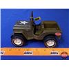 Image 3 : TONKA Army Jeep (4"H x 4-1/4"W x 6-1/4"L) (SEE PICS!)