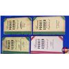 Image 2 : Farmer's Pocket Ledgers (11) Variety of "Compliments of" Dealers/Locations from 1940's & 1950's (SEE