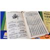Image 7 : Farmer's Pocket Ledgers (11) Variety of "Compliments of" Dealers/Locations from 1940's & 1950's (SEE