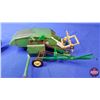 Image 7 : John Deere 4010 & John Deere Beetle Back Combine (Scale 1:16) (SEE PICS!)