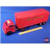 Image 2 : Structo Transport - Truck & Trailer "Structo Toys" (7"H x 6"W x 15"L) (SEE PICS!)