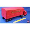 Image 6 : Structo Transport - Truck & Trailer "Structo Toys" (7"H x 6"W x 15"L) (SEE PICS!)
