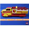 Image 3 : MARX Tin Truck "Deluxe Delivery" (4"H x 4-1/2"W x 10-1/2"D) (SEE PICS!)