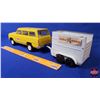 Image 4 : TONKA Jeep Wagoneer & Single Horse Trailer "Tonka Stables" (Total Measures : 3-3/4"H x 3-1/2'W x 15-