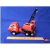 Image 4 : TONKA Truck Crane (7"H x 4-1/2"W x 10-1/2"D) (Note: 10-1/4"H when Extended) (SEE PICS!)