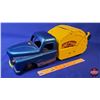 Image 2 : Structo "City of Toyland Utility Truck" (Metal / Blue & Yellow) (7-1/2"H x 5-1/2"W x 22"D) (SEE PICS