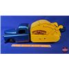 Image 3 : Structo "City of Toyland Utility Truck" (Metal / Blue & Yellow) (7-1/2"H x 5-1/2"W x 22"D) (SEE PICS