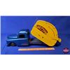 Image 5 : Structo "City of Toyland Utility Truck" (Metal / Blue & Yellow) (7-1/2"H x 5-1/2"W x 22"D) (SEE PICS