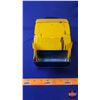 Image 7 : Structo "City of Toyland Utility Truck" (Metal / Blue & Yellow) (7-1/2"H x 5-1/2"W x 22"D) (SEE PICS