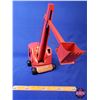 Image 7 : Structo Excavator "STRUCTO Construction Co." (Measures: 11-1/2"H x 7-1/2"W x 18-1/2"D) (Measures Ext