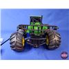 Image 4 : RC John Deere #46155 "JD Monster Treads Tractor Toy" (9"H x 13"W x 14"D) (SEE PICS!)