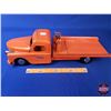 Image 3 : "STRUCTO TOYS" Flatbed Truck w/Winch & Fold Out Ramp (6-1/2"H x 6-3/4"W x 21-1/4"D) (SEE PICS!)