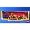 Image 1 : Die-Cast KENWORTH W900 (Scale 1:32) Truck & Trailer - Construction Series - Equipment Hauler & Loade