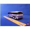 Image 3 : BUDDY L : Greyhound Bus c.1979 (2-1/2'H x 2-1/4"W x 7-1/2"D) (SEE PICS!)