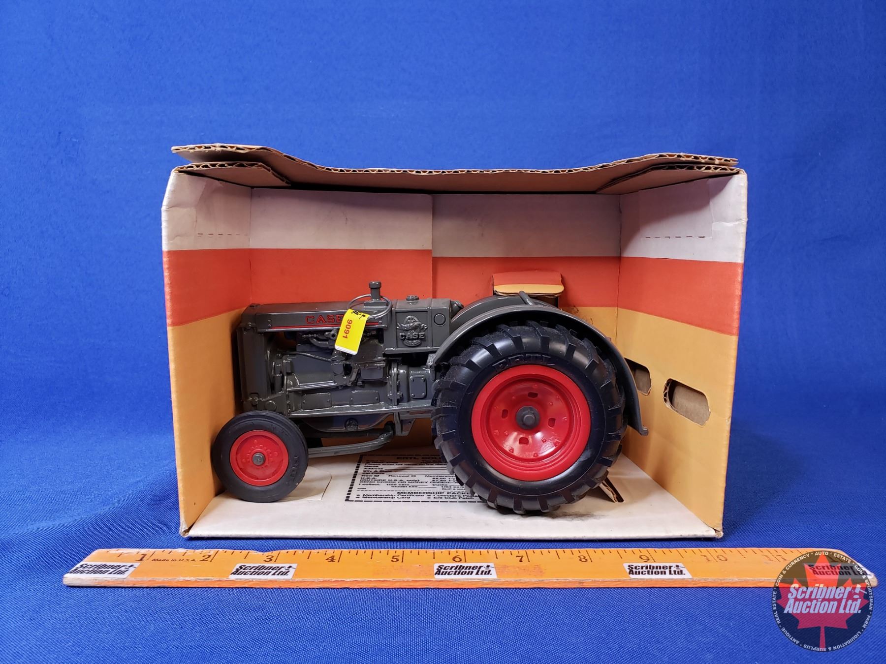 CASE 600 Tractor Scale 1 16 ERTL SEE PICS case-600-tractor-scale-1-16-ertl-see-pics