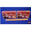 Image 4 : HARVEST HERITAGE Trading Cards & Tractors (2) (ERTL) : - JI Case 7110 Tractor 2WD - JI Case 7140 Tra