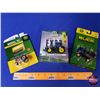 Image 1 : Tractor Toy Group in Pkgs (3) Variety - John Deere Model 70 "Time to Shine" (ERTL) (Scale 1:64) - Jo