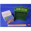 Image 1 : John Deere Combo: - Key Holder (Measures: 10-1/2"H x 9"W) - "TOOL KIT" (w/Note Cards & Info Cards) (