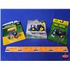 Image 1 : Tractor Toy Group in Pkgs (3) Variety - John Deere Model 70 "Time to Shine" (ERTL) (Scale 1:64) - Jo