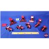 Image 1 : Tractor/Implement/Combine Collector Combo (10 pcs) Variety of 1:64 Scale (Case IH / MF) (SEE PICS!)