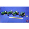 Image 1 : John Deere Tractor Variety Combo/Group (4) (Scale 1:16) (ERTL) (SEE PICS!)