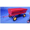 Image 3 : Variety Red Wagons (4) (Scale 1:16) (ERTL) (SEE PICS!)