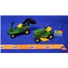 Image 1 : John Deere Mowers (2) (Scale 1:16) (ERTL) (Note: Some repairs required) (SEE PICS!)