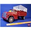 Image 1 : ERTL Stake Truck (15"L) (Note: Missing One Section Stock Rack) (SEE PICS!)