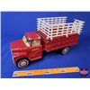 Image 2 : ERTL Stake Truck (15"L) (Note: Missing One Section Stock Rack) (SEE PICS!)