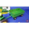 Image 3 : John Deere Combo (3)  - Tractor 1:16 - Wagon 1:16 - Hay Baler 1:32 (SEE PICS!)