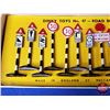 Image 2 : DINKY TOYS No 47 ROAD SIGNS  (Made in England by Meccano Ltd.) w/Orig Box (SEE PICS!)