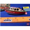 Image 3 : Tin Toy MISS AMERICA '55 PUTT-PUTT CABIN CRUISER (LINEMAR Best by Far) w/Orig Box (Box Measures: 2"H