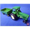 Image 8 : John Deere Collector Combo (4) Tractors & Wagon (Scale 1:32) & Truck Bank (SEE PICS!)