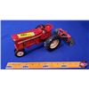 Image 1 : International Row Crop Tractor (ERTL) & Massey-Harris Disc (Lincoln)  (Scale 1:16) (SEE PICS!)