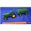 Image 1 : John Deere ROPS Tractor with Wagon (Scale 1:16) (ERTL) (SEE PICS!)