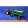 Image 4 : John Deere ROPS Tractor with Wagon (Scale 1:16) (ERTL) (SEE PICS!)