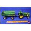 Image 6 : John Deere ROPS Tractor with Wagon (Scale 1:16) (ERTL) (SEE PICS!)