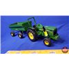 Image 7 : John Deere ROPS Tractor with Wagon (Scale 1:16) (ERTL) (SEE PICS!)