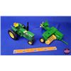 Image 4 : John Deere Tractor & Square Baler (Scale 1:16) (SEE PICS!)