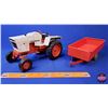 Image 1 : CASE Tractor & Wagon (Scale 1:16) (SEE PICS!)