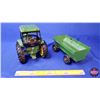 Image 4 : John Deere MFWD Tractor & Wagon (Scale 1:16) (ERTL) (SEE PICS!)