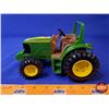 Image 2 : John Deere Tractor & Wagon (Scale 1:16) (Plastic Toys) (ERTL) (SEE PICS!)