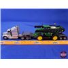 Image 2 : John Deere Semi Truck / Trailer & Sprayer (Scale 1:64) (SEE PICS!)