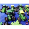 Image 4 : Collector 4WD Tractor Combo (15) Mostly JD (Scale 1:64) (SEE PICS!)