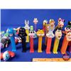 Image 2 : PEZ DISPENSER COLLECTION (50 PCS) (Look at Photos for Characters Incl. Bugs Bunny; Garfield; Homer S