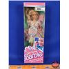 Image 1 : BARBIE : Gift Giving ~ Gift necklace for you! One for Barbie too! (In Original Box 12-3/4"H x 4-1/4"