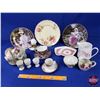 Image 1 : Collector Combo ~ Variety China : Collector Plates; Chintz Cup/Saucer; Creamer; Pitcher; Egg Cups; M